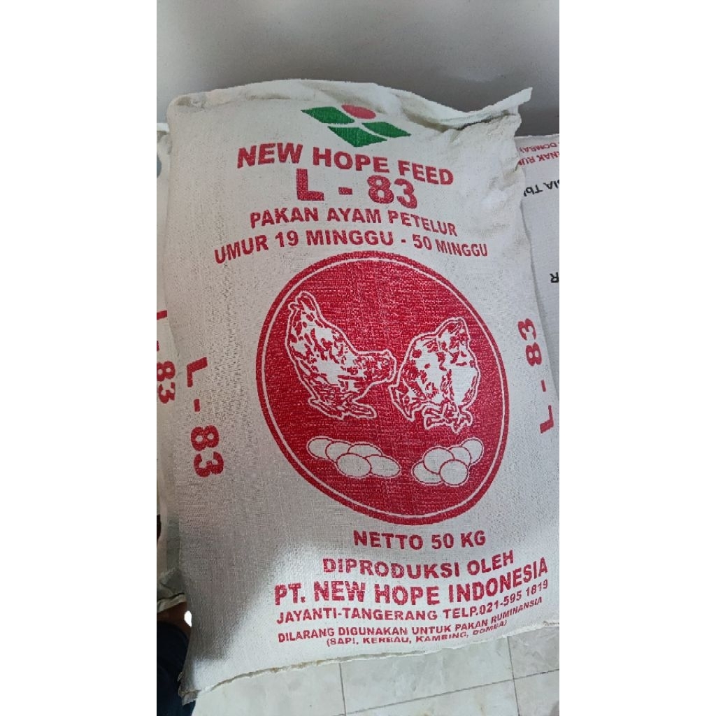 Pakan Ayam Petelur New Hope Kemasan 1kg