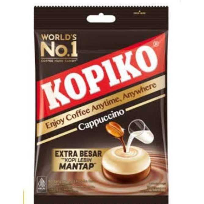 

Kopiko Coffe Candy 175 gr ( 50 butir )
