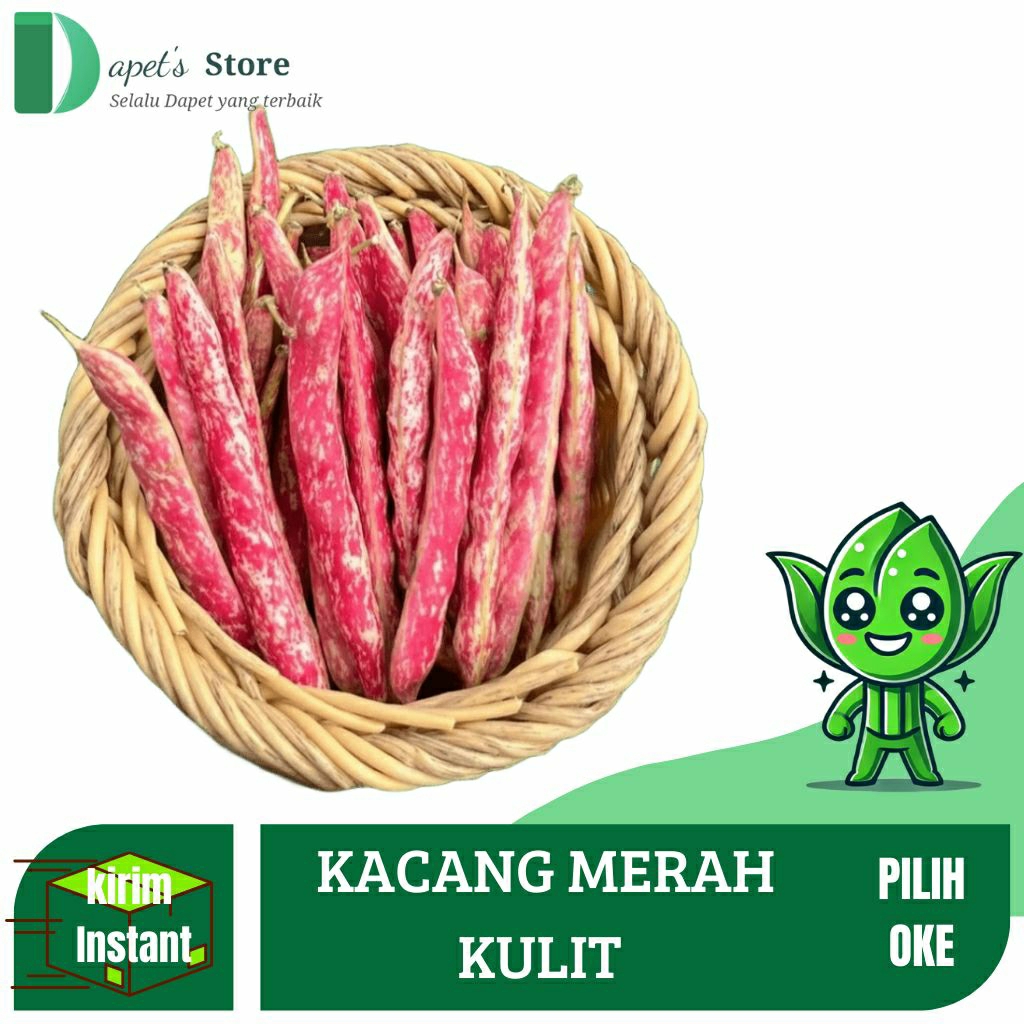 

Kacang Merah Kulit Kacang Merah Utuh Fresh Kacang Merah Segar - Dapet'S Store