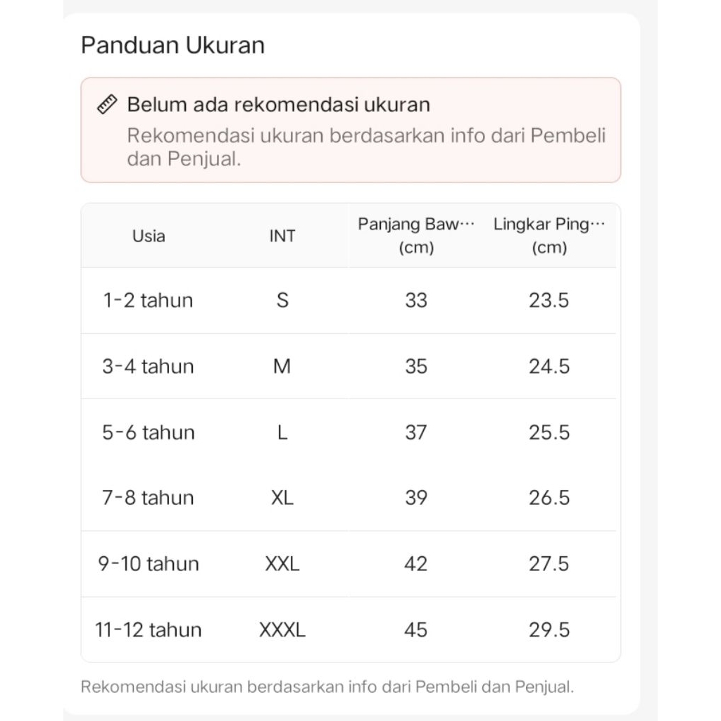 celana cargo parasut anak