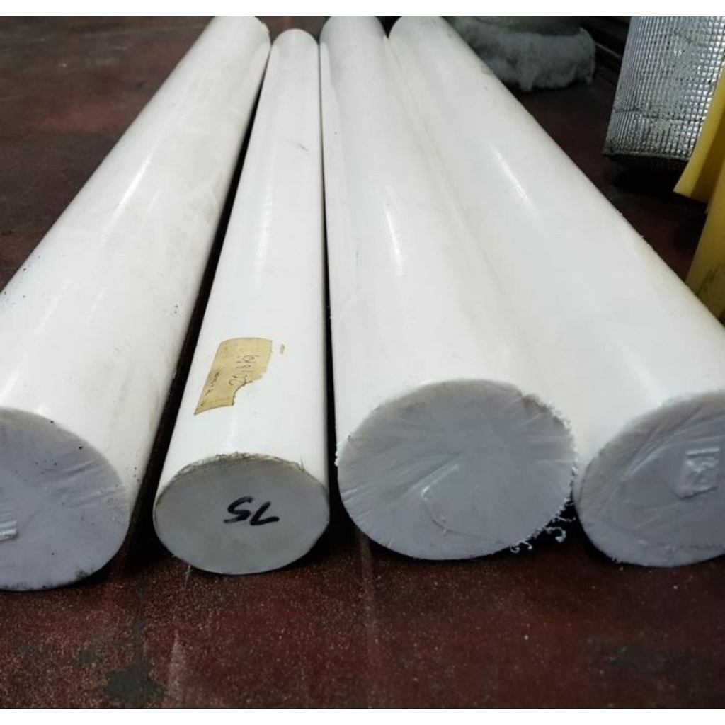 PTFE TEFLON rod 50mm x 100cm
