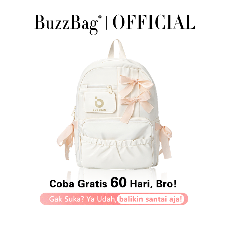 Buzzbag - Tas sekolah aesthetic korean style tas sekolah wanita tas sekolah sma korean style
