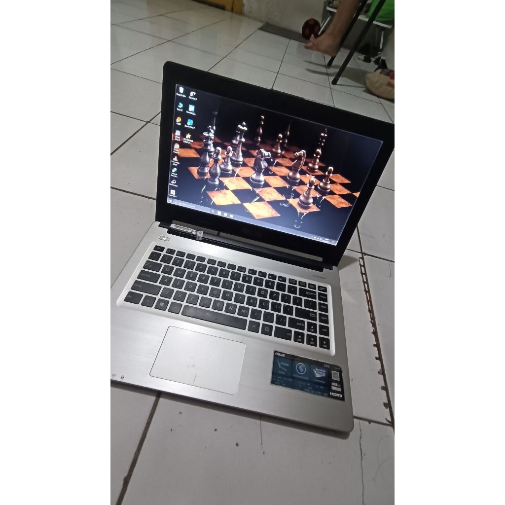 Laptop asus a46c ram 8/128 normal