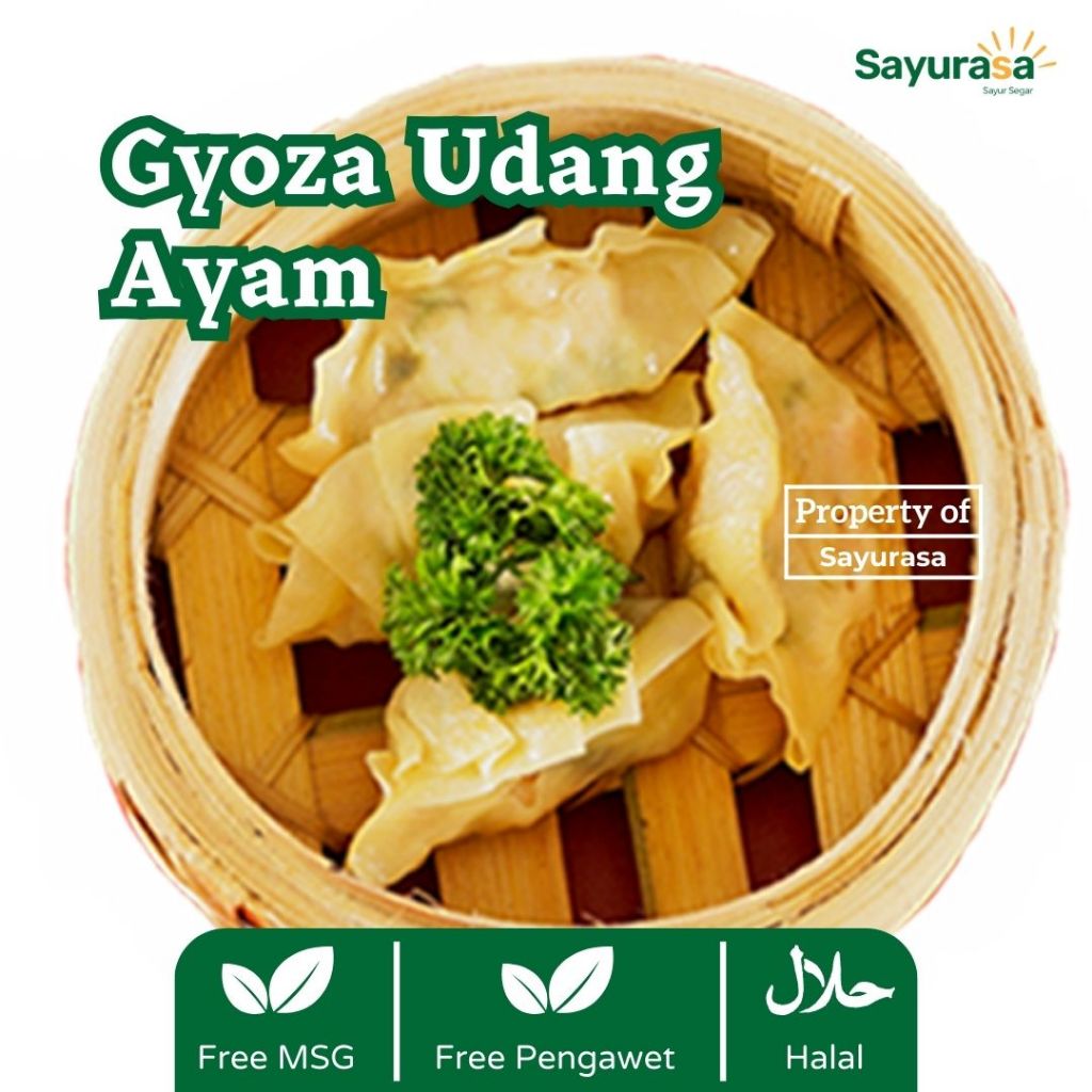 

GYOZA UDANG AYAM HOMEMADE (Halal, Tanpa MSG & Pengawet)