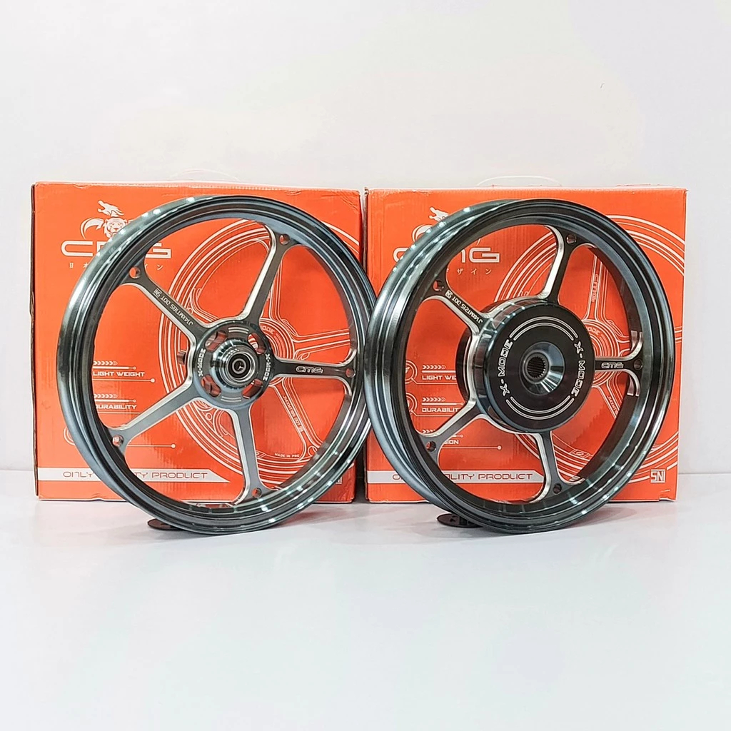 VELG CMG 505 XMODE CNC PALANG 5 RING 14 FOR BEAT / VARIO 110 / SCOOPY , VARIO 125 / VARIO 150 CBS / 