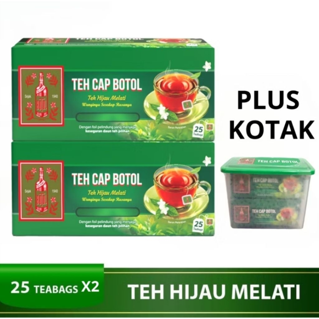 

Teh Cap Botol isi 2 box