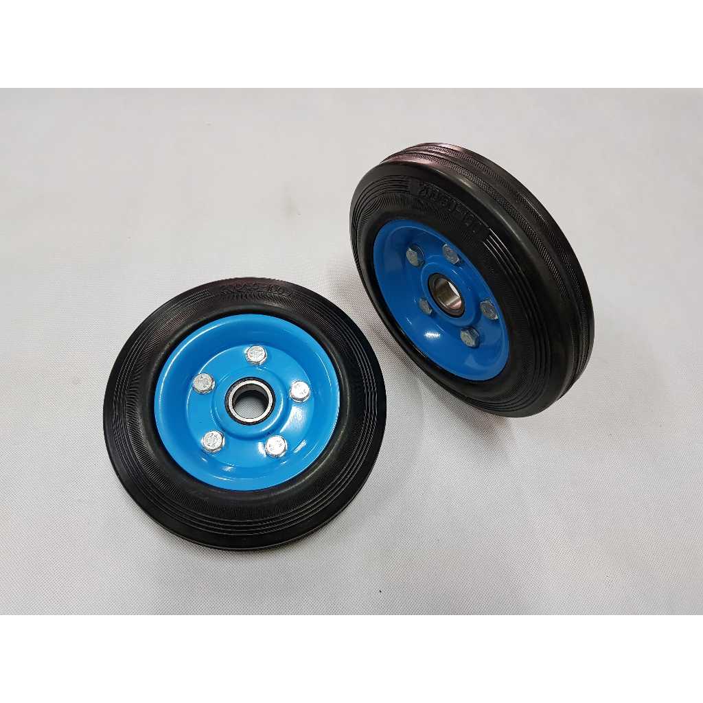 RODA TROLY FUKUDA 6" INCH / RODA KARET TROLI TROLLEY