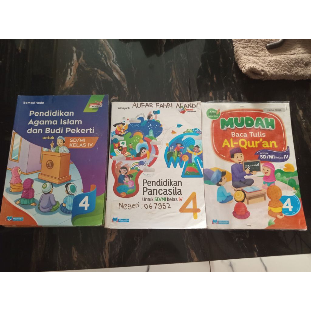 SECOND BUKU PAKET MASMEDIA KELAS 4 SD KURIKULUM MERDEKA