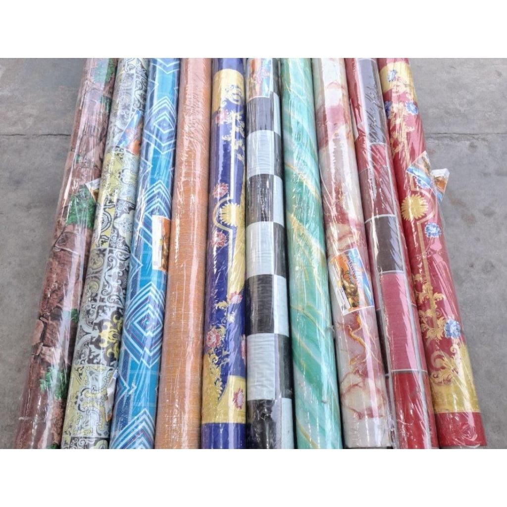Karpet / tikar lantai meteran Ukuran 120cm x 15 meter Harga promo