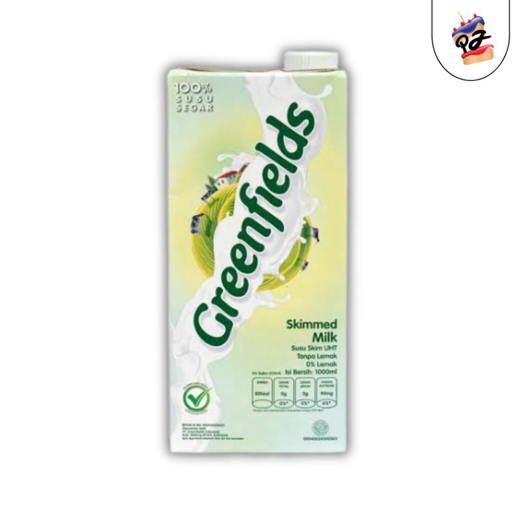 

SUSU CAIR UHT GREENFIELD SKIM 1 L