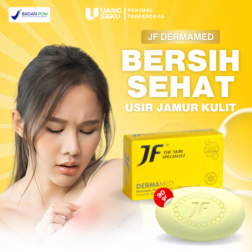 Jf Sulfur Sabun Gatal Kulit Ampuh Seluruh Tubuh Dan Selangkangan Obat Panu Anti Bakteri Jamur Kadas 