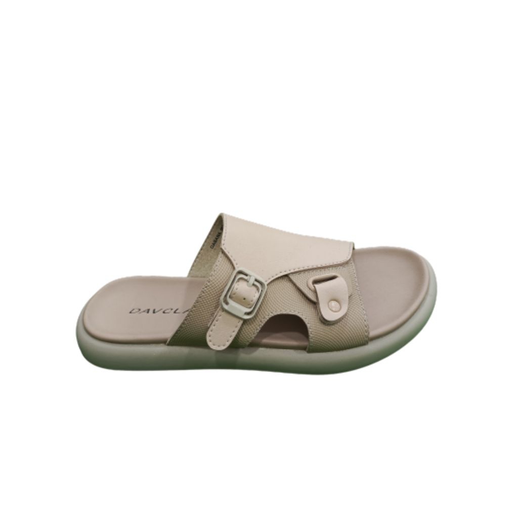 sandal wanita DAVCLAR GABANA 9904 CREM