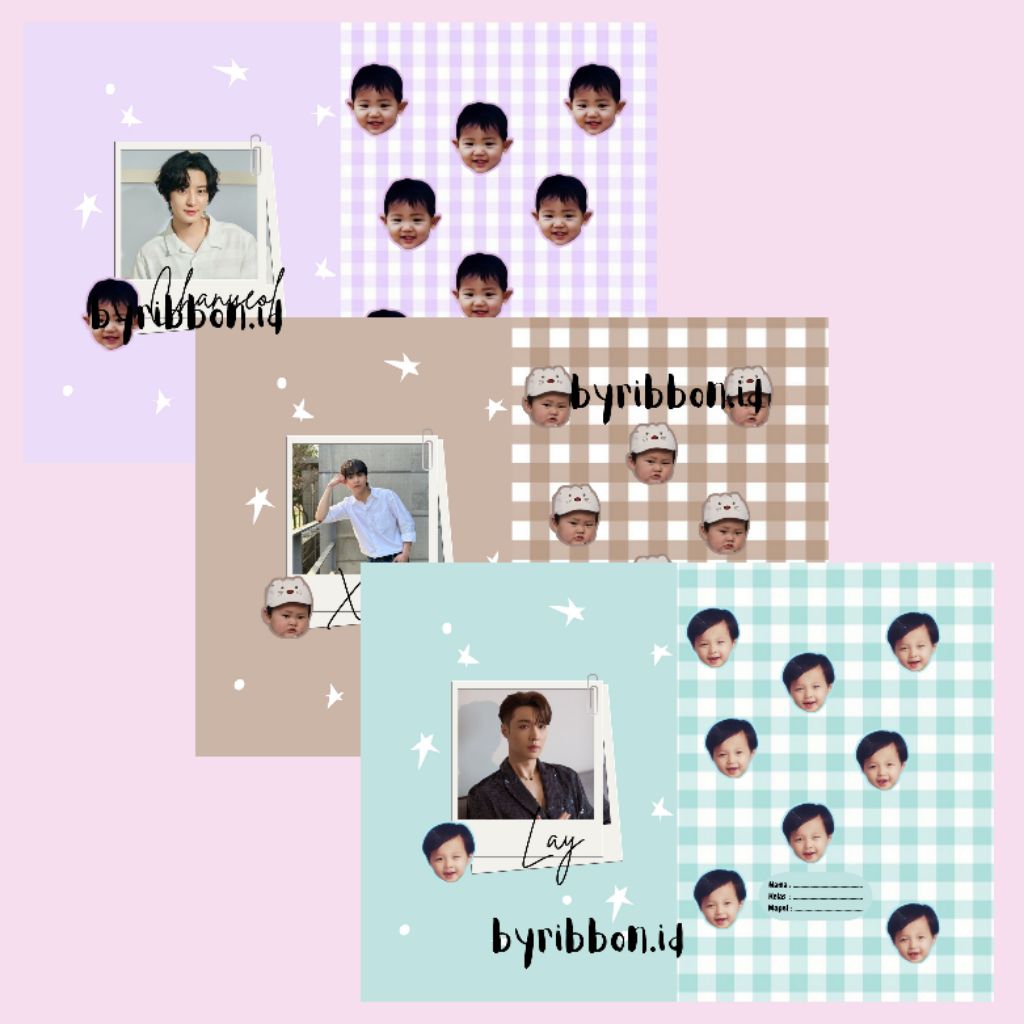 

byribbon.id – Sampul Buku Aesthetic EXO Series (Bisa Custom Foto Kalian) - (Sidu/BigBoss)