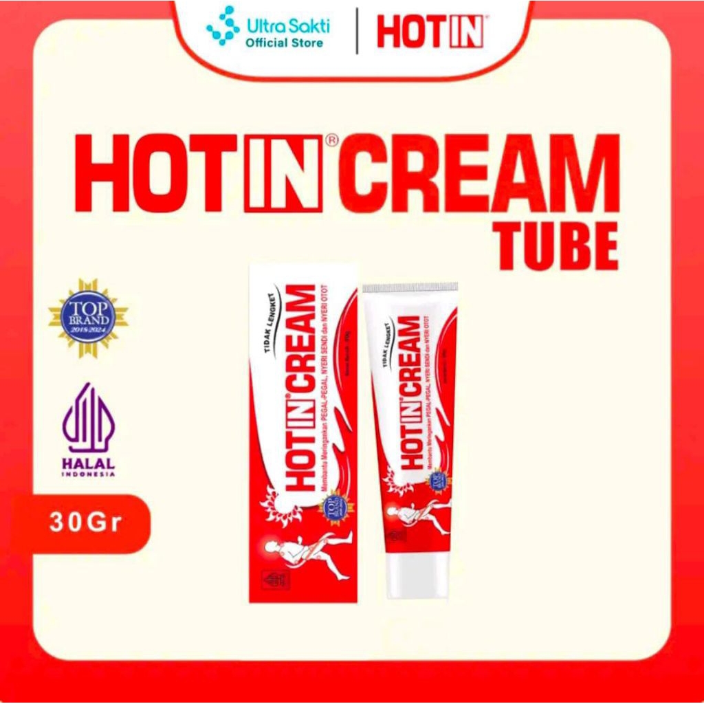 HOT IN CREAM TUBE ORIGINAL 30GR