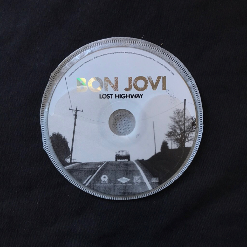 CD Original Bon jovi - Lost Highway (tanpa Cover)