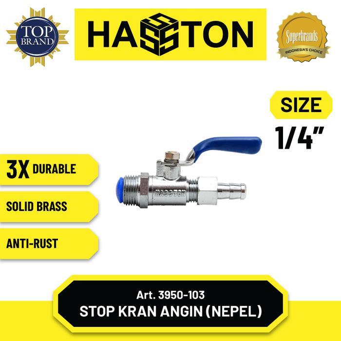 Kran angin / kompresor 1/4" Hasston Prohex (3950-103)