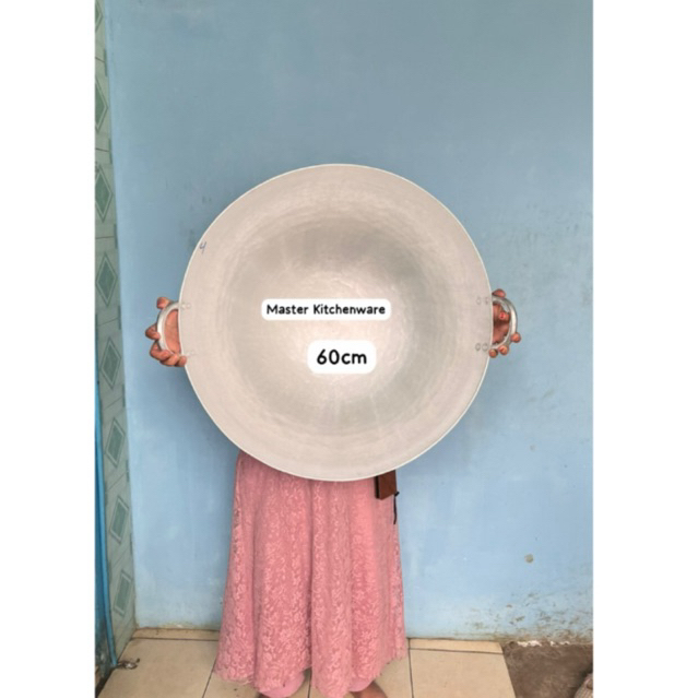 Master Wajan jumbo 60cm bahan Alumunium Asli Garut