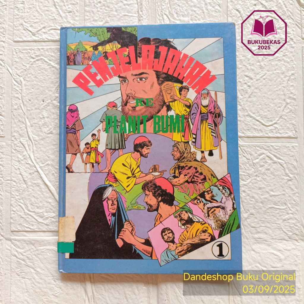 Penjelajahan Ke Planit Bumi #1 HARDCOVER - Buku Cerita Alkitab Anak Bekas Preloved