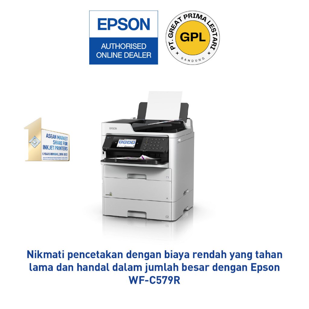 Printer Epson Epson WorkForce Pro WF-C579R WFC579 R WF C579R Duplex All-in-One Inkjet