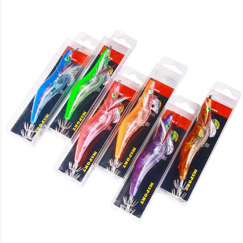 EGI 2.5 SQUID JIG UMPAN CUMI UMPAN UDANG MAINAN