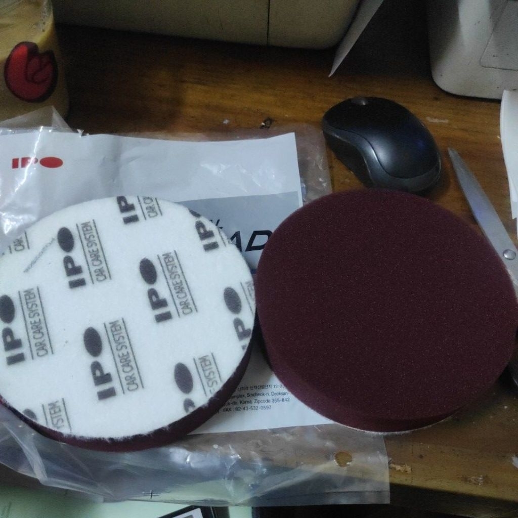 BUSA POLES IPO MERAH DATAR 6"