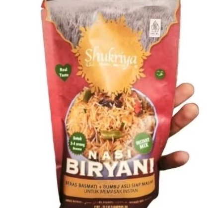 

shukiriya beras basmati instan mix nasi biryani 250 gram