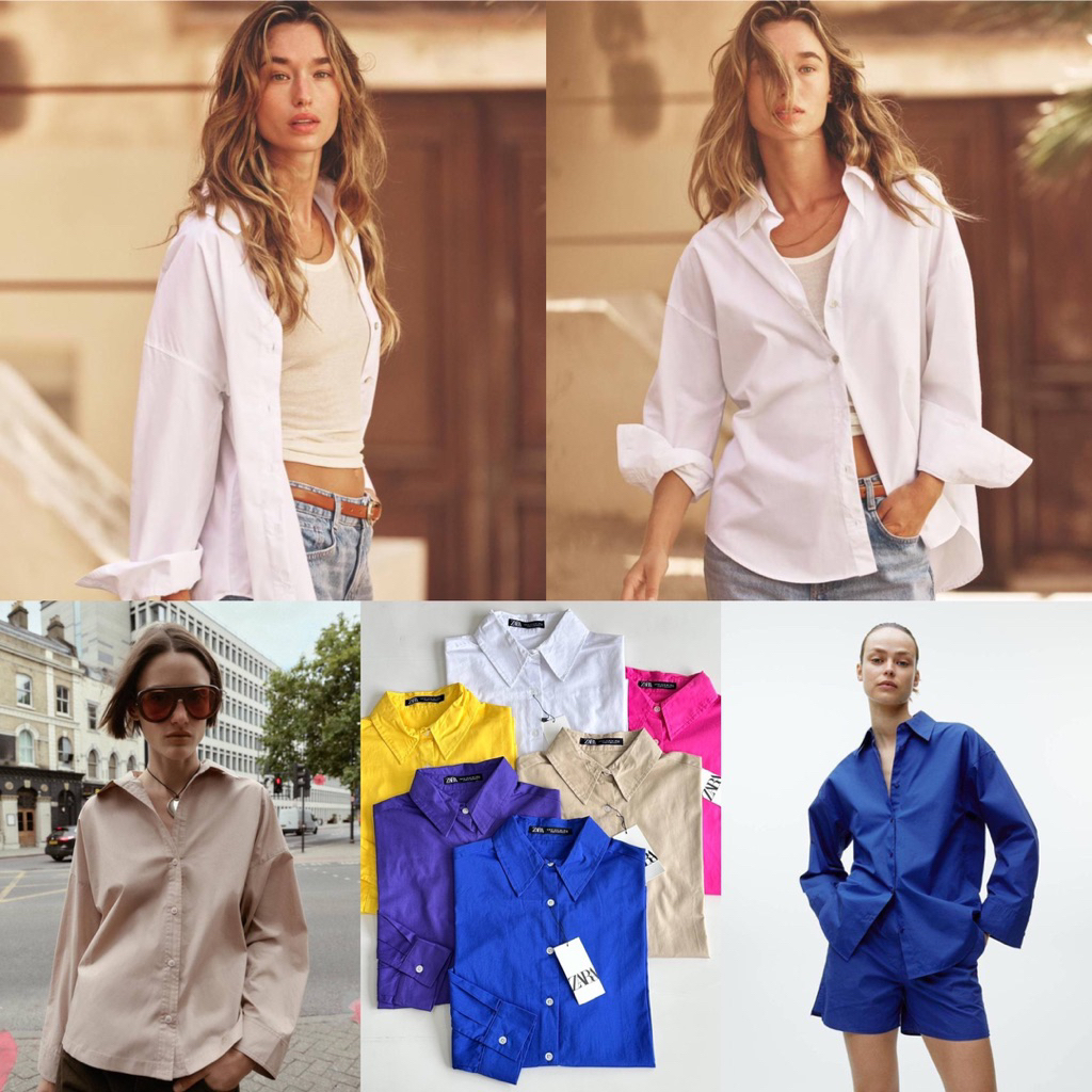 Kemeja Zara Oversized