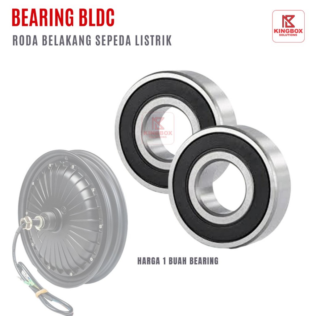 Bearing Roda Belakang BLDC Sepeda Listrik