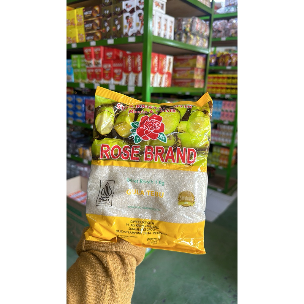 

Gula Pasir Rose Brand kemasan 1 kg