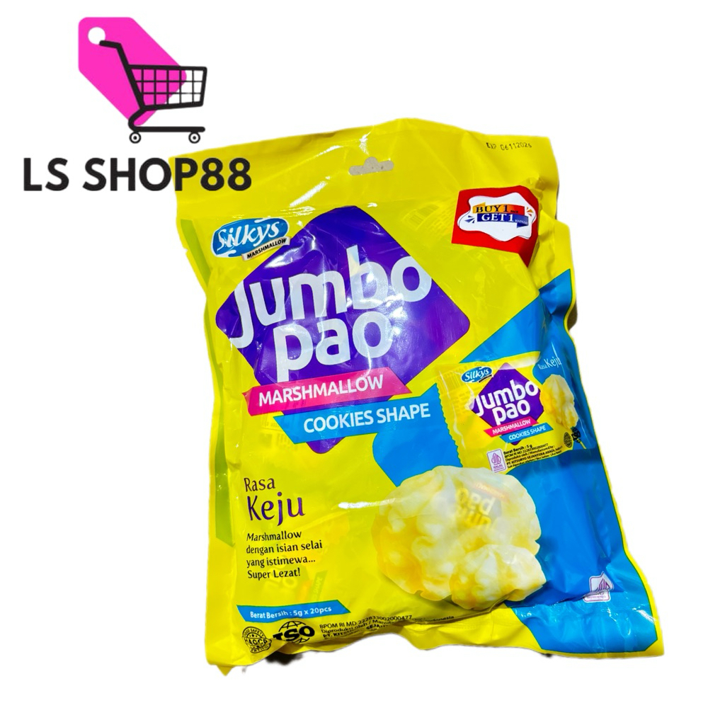 SILKYS Jumbo Pao Marshmallow isi 20 pcs
