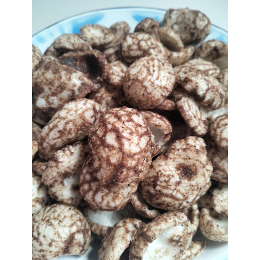 

Krupuk Mlarat bumbu serundreng khas Cirebon free packing bubelwrap & dus