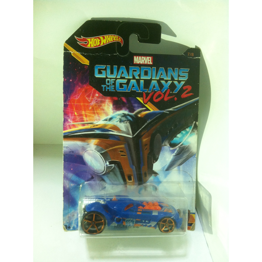Hot Wheels. 2017 Guardians of the Galaxy Vol. 2 Series - 7. RocketFire. The Milano Walmart by MATTEL