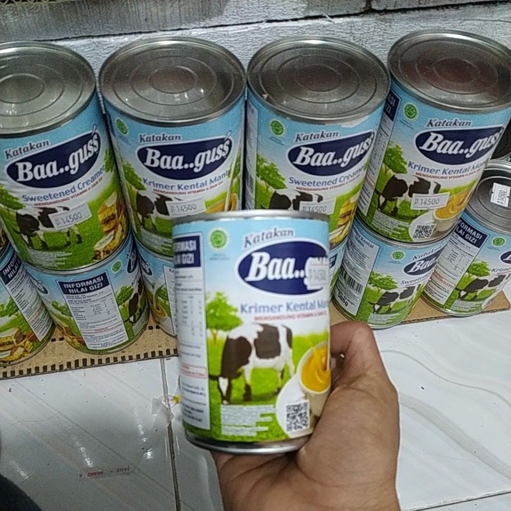 

Susu krimer kental manis/ susu kaleng Bagus 505gr