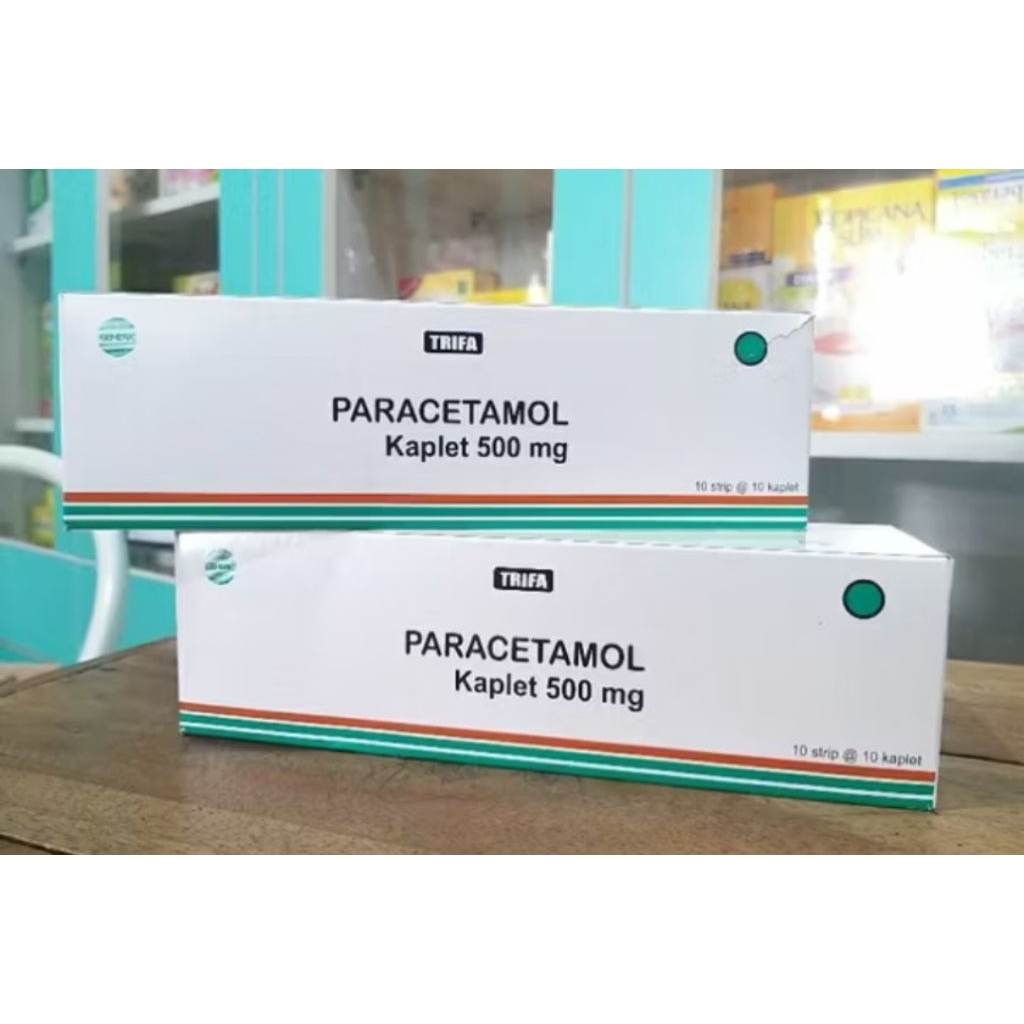 Paracetamol 500mg harga 1 box