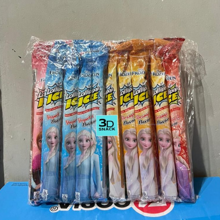 

7COSIA LOLLIPOP ICE PEACH/YOGURT/ORANGE/COLA/STRAWBERRY 82 ML ( ISI 20 PCS)