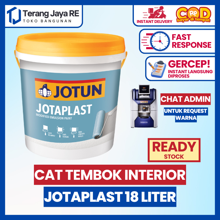 Cat Tembok Interior JOTUN JOTAPLAST 18 Liter