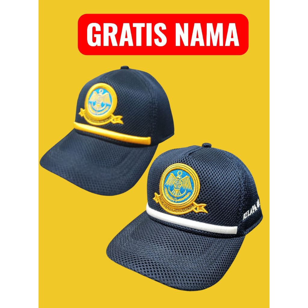TOPI KEMENHUB PNS DAN HONORER/ TOPI PERHUBUNGAN/ TOPI/ TOPI KEMENHUB