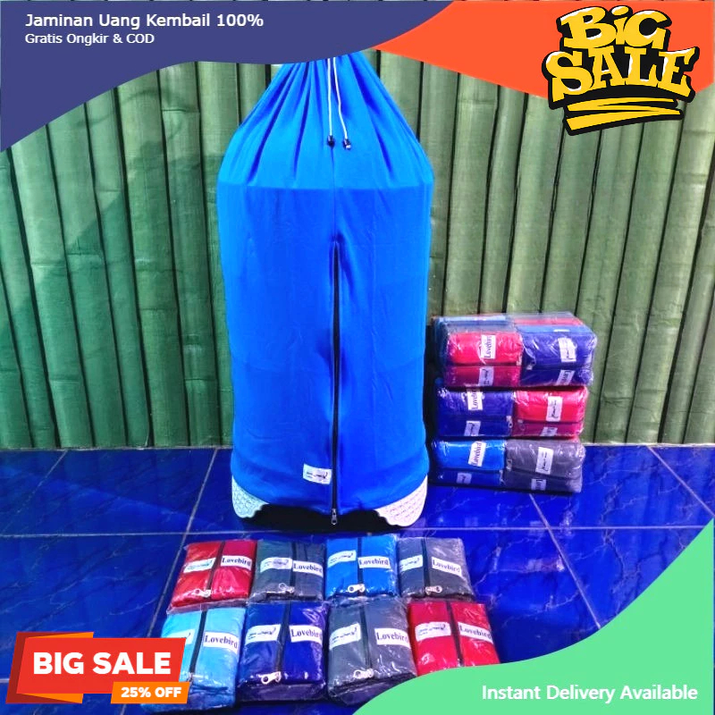 KRODONG LOVEBIRD KANDANG KAPSUL SANJAYA BERKWALITAS TUTUP SANGKAR