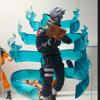 efek Susanoo untuk SHF Kakashi Hatake SHFiguarts Naruto