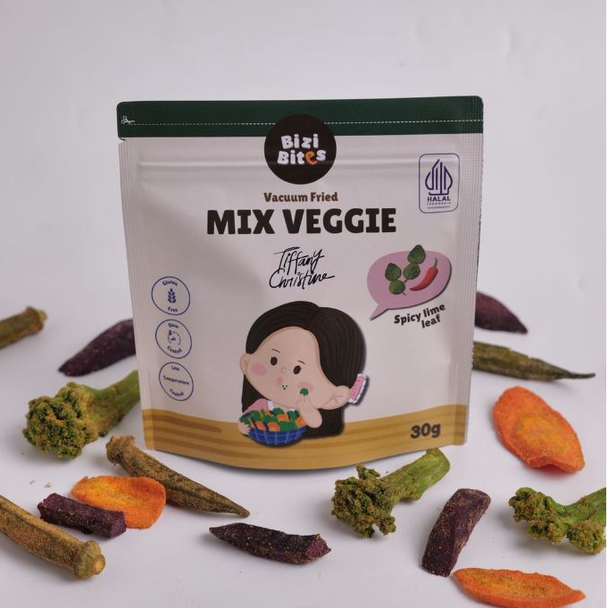 

Mix Veggie X Tiffany Christine Spicy Lime Leaf Non MSG Exclusive Edition 30 gr