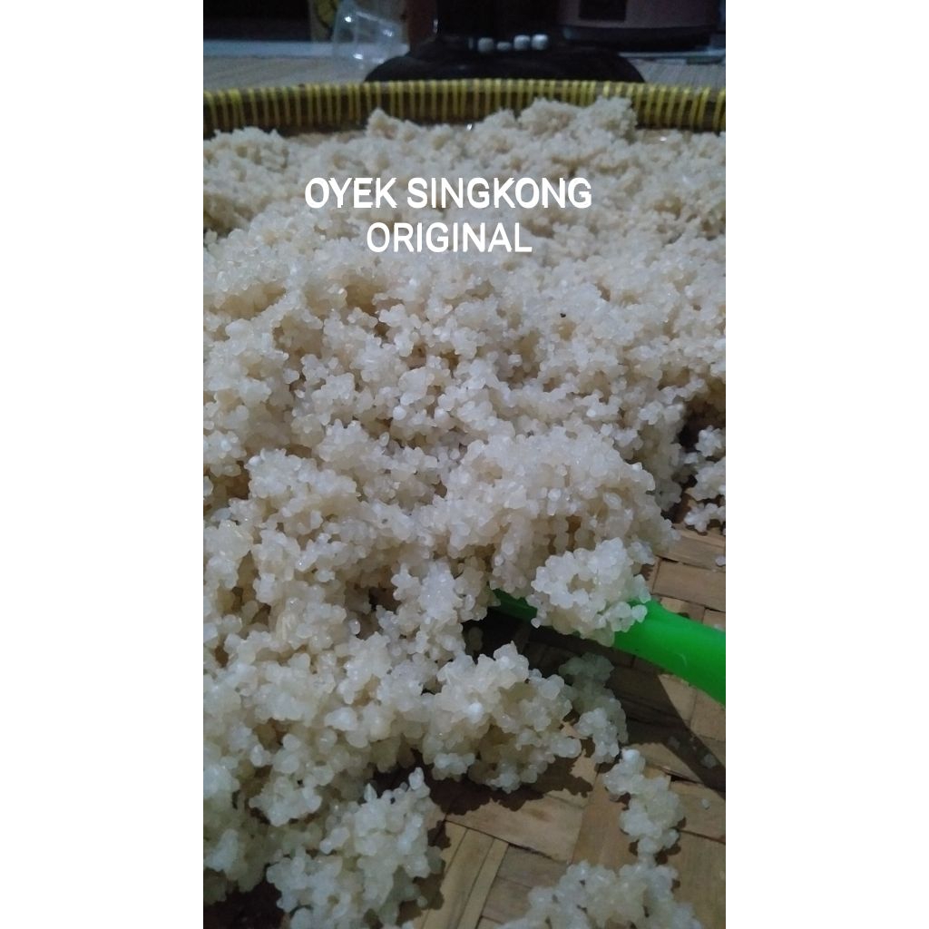 Oyek singkong// tiwul// inthil rendah gula kemasan 1kg