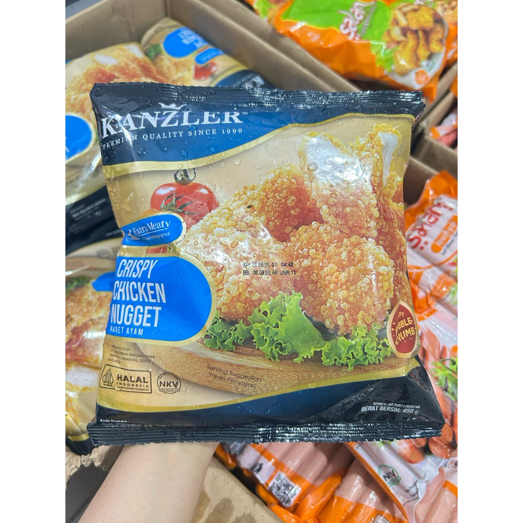 

Nugget Kanzler 450gr & Aneka Sosis dll