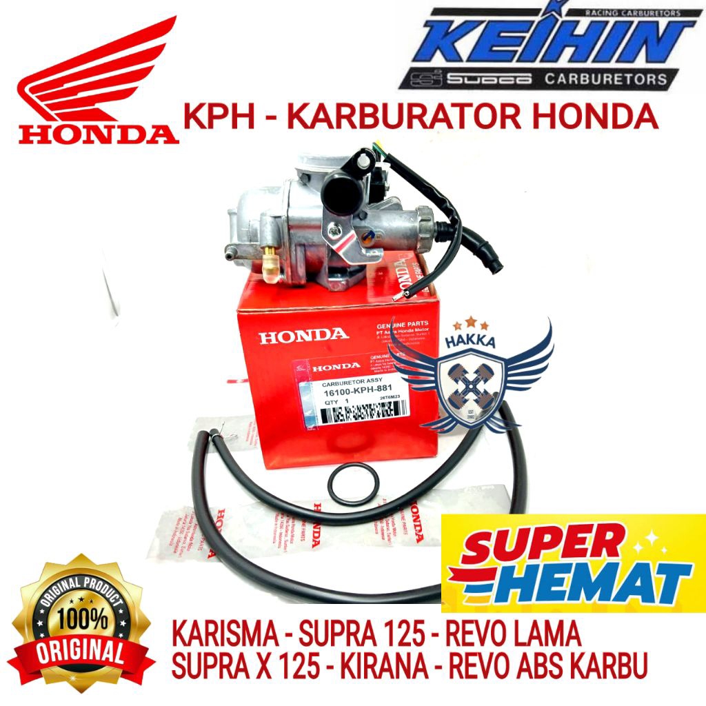 Bluberry02 Kph/Ktm Original Karburator Honda Kharisma, Karburator Honda Supra 125, Karburator Honda