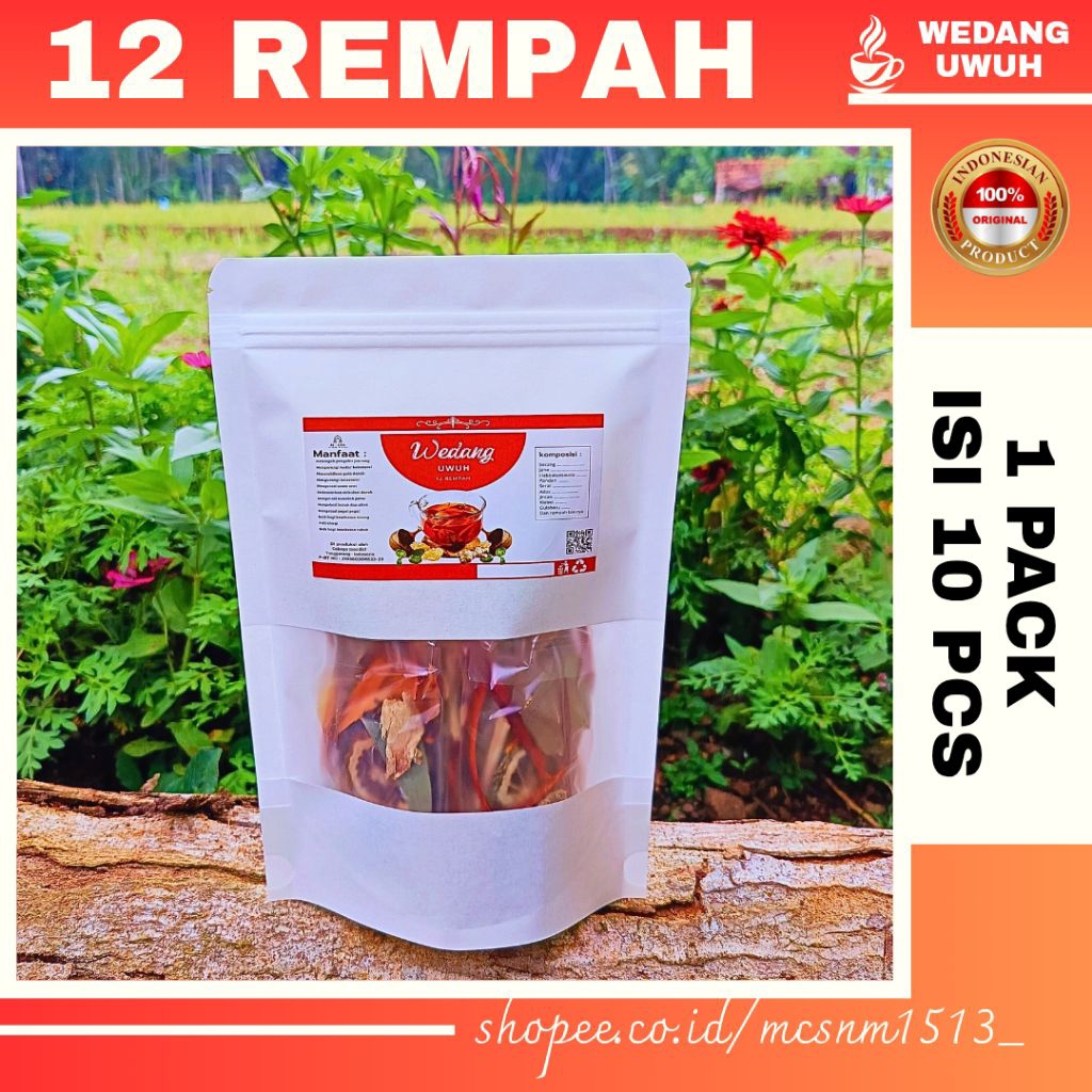 

Wedang Uwuh Komplit / Wedang Uwuh Plus Gulabatu EXTRA 12 Rempah , Habbatussauda, Jinten , Jahe DLL