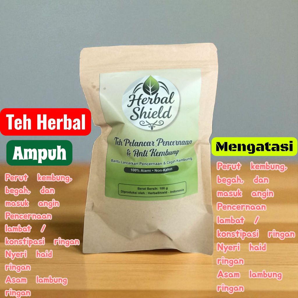 

Teh Pelancar Pencernaan & Anti Kembung