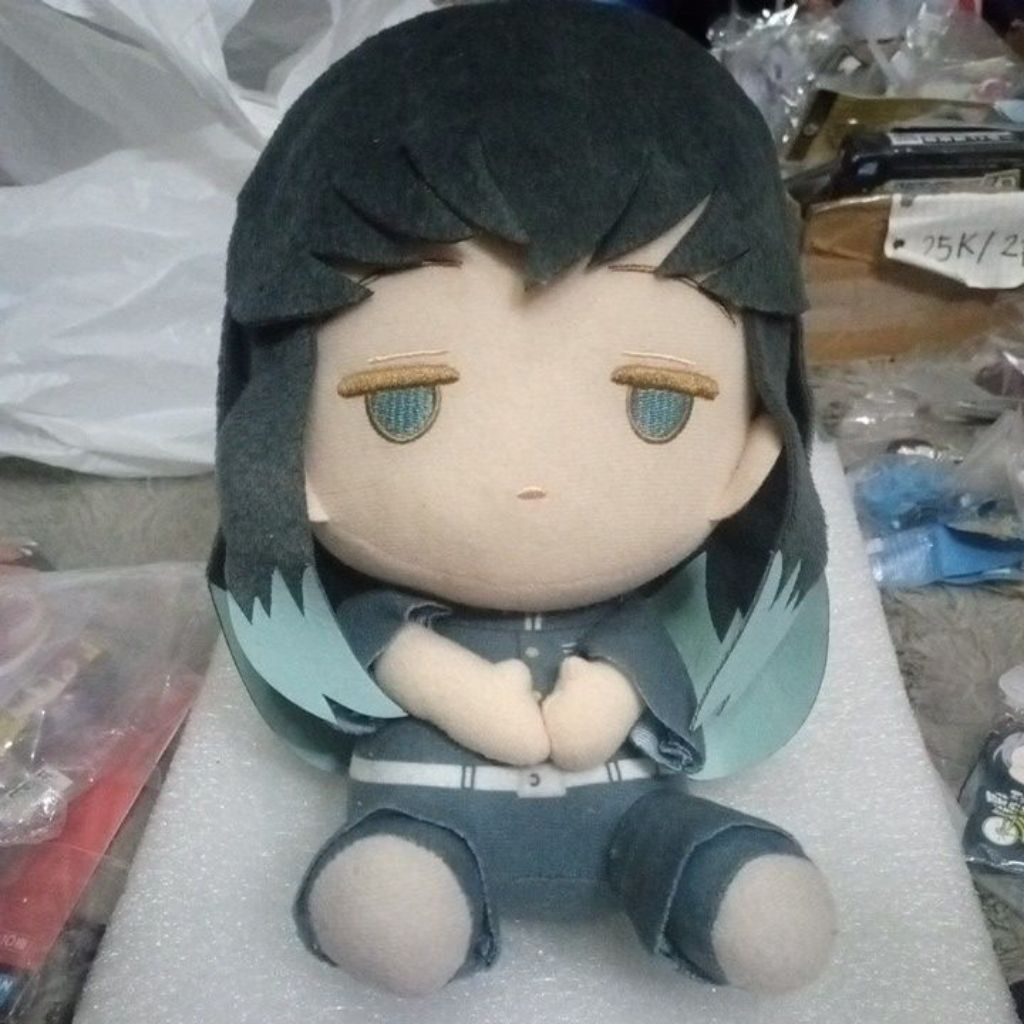 Boneka/ Ganci Boneka / Ganci Plush Demon Slayer Karakter Mui / Muichiro Tokito