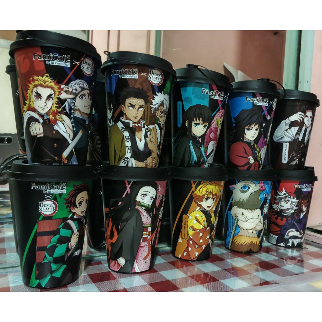 CUP DEMON SLAYER FAMILY MART