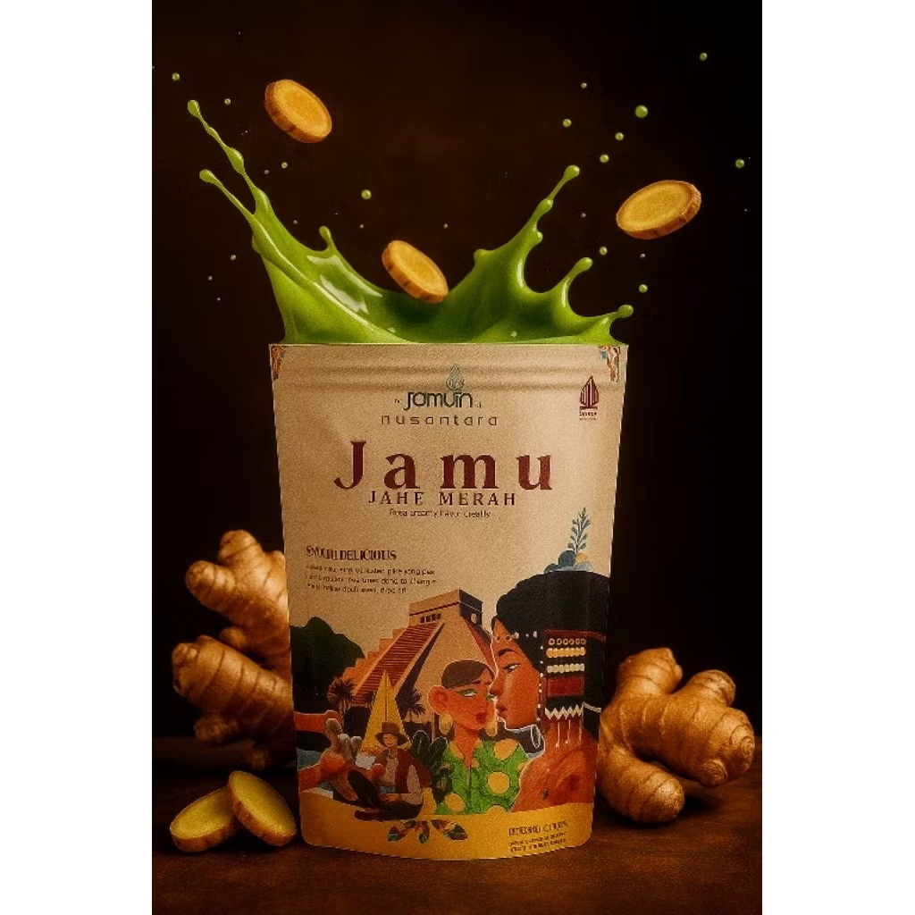 

Jahe Merah Serbuk Rasa Original Minuman Kesehatan Bubuk Herbal Instan 100% Asli