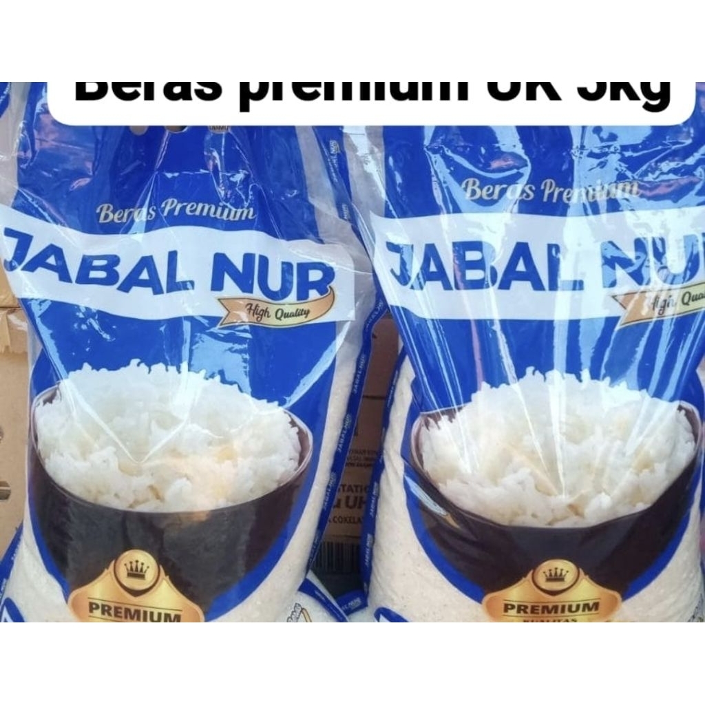 

beras jabal nur enaaak pulen premium