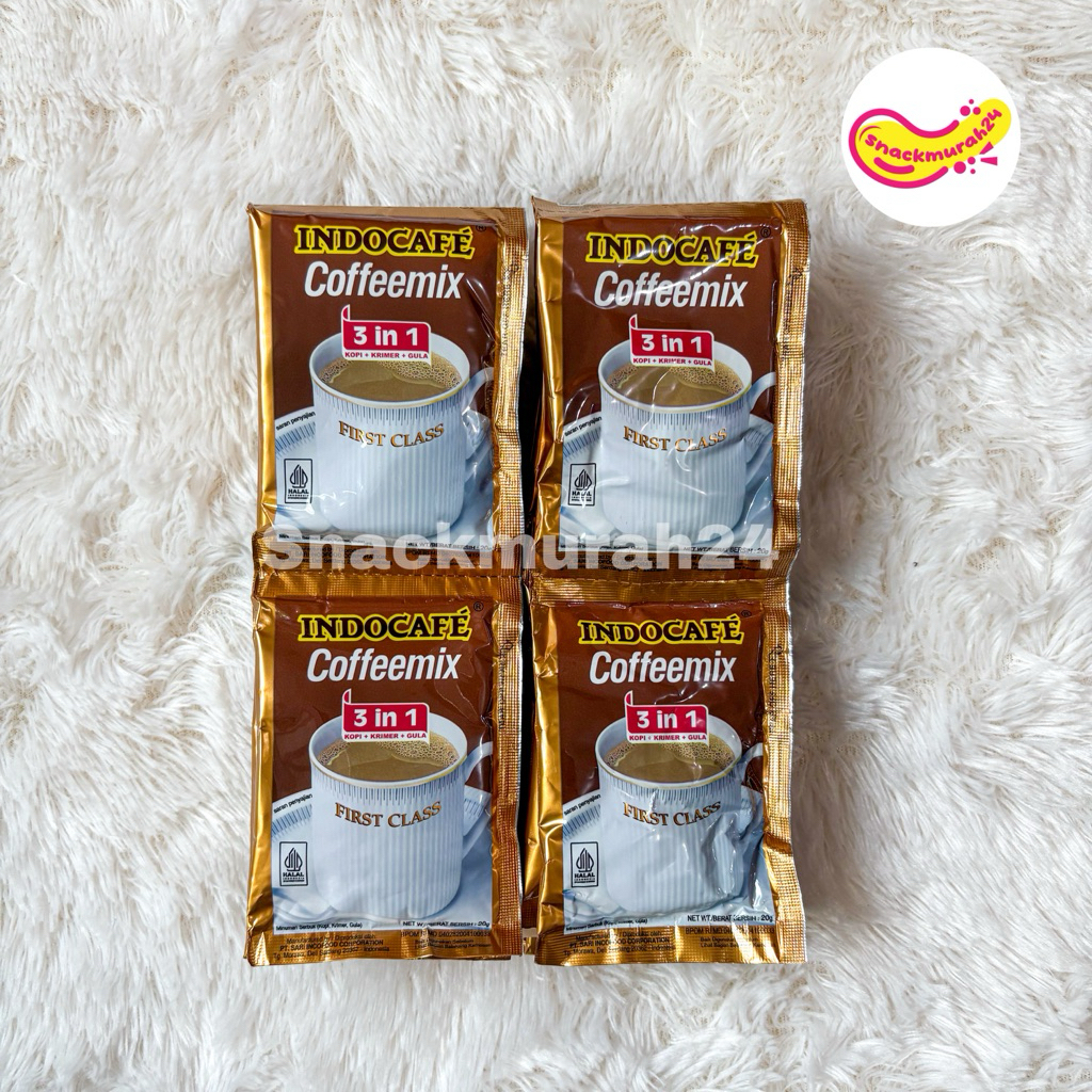 

Kopi Indocafe Coffee mix 3in1 1 Renteng Isi 10 Sachet 20 gr